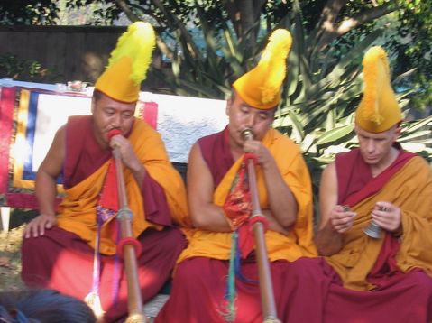 monks performing 2