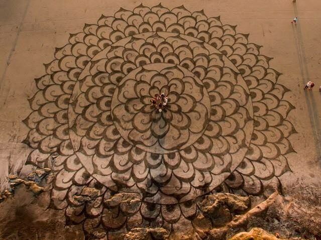 Andres sand art